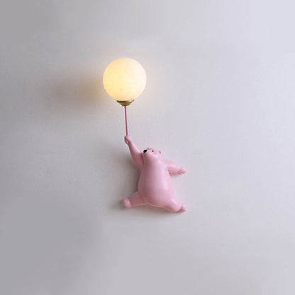 Applique Murale Liseuse Ourson Ballon