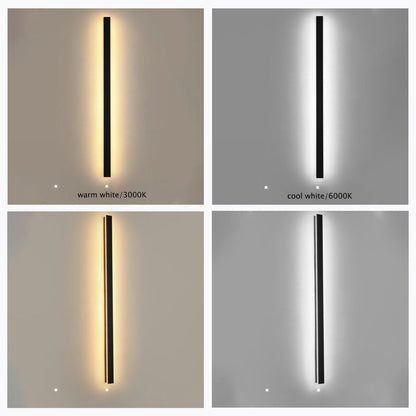 Silex Linear Outdoor Wall Lamp