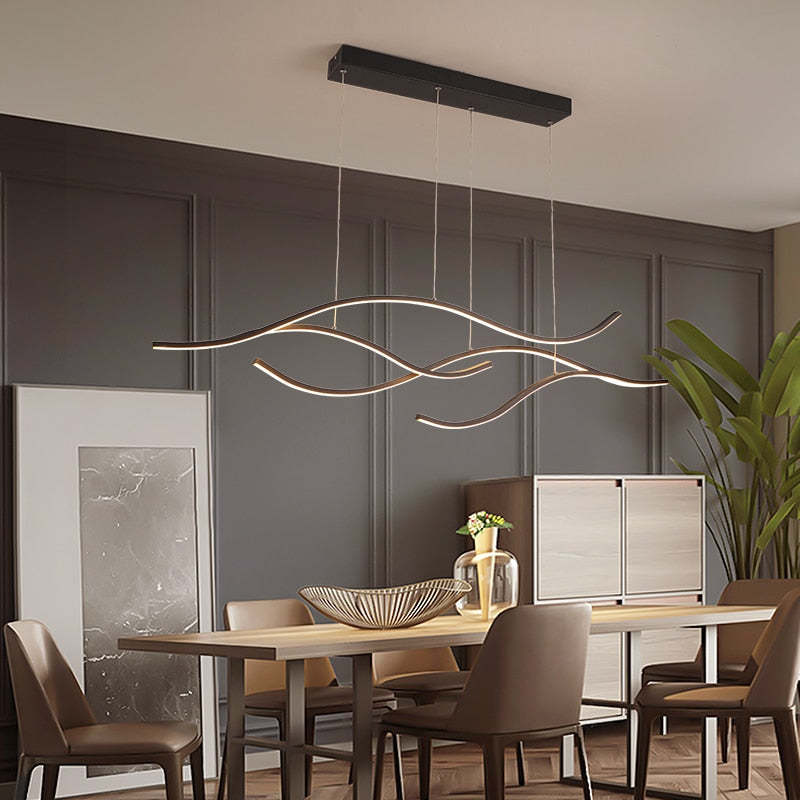 Suspension Arisha Modern Wave, 2 couleurs