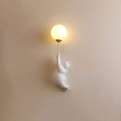 Applique Murale Liseuse Ourson Ballon