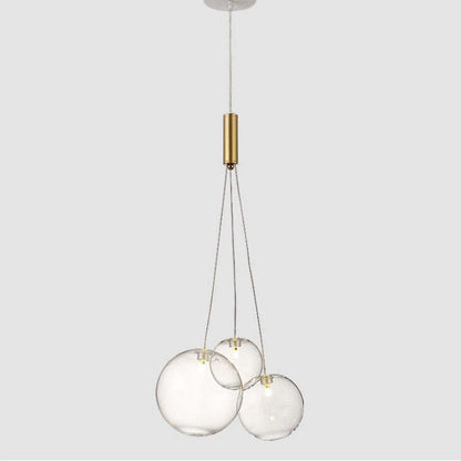 Valentina Glass Globe Bubble Pendant Light LED Stary