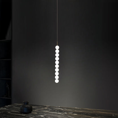 Valentina  Pendant Light White Bubble Nordic