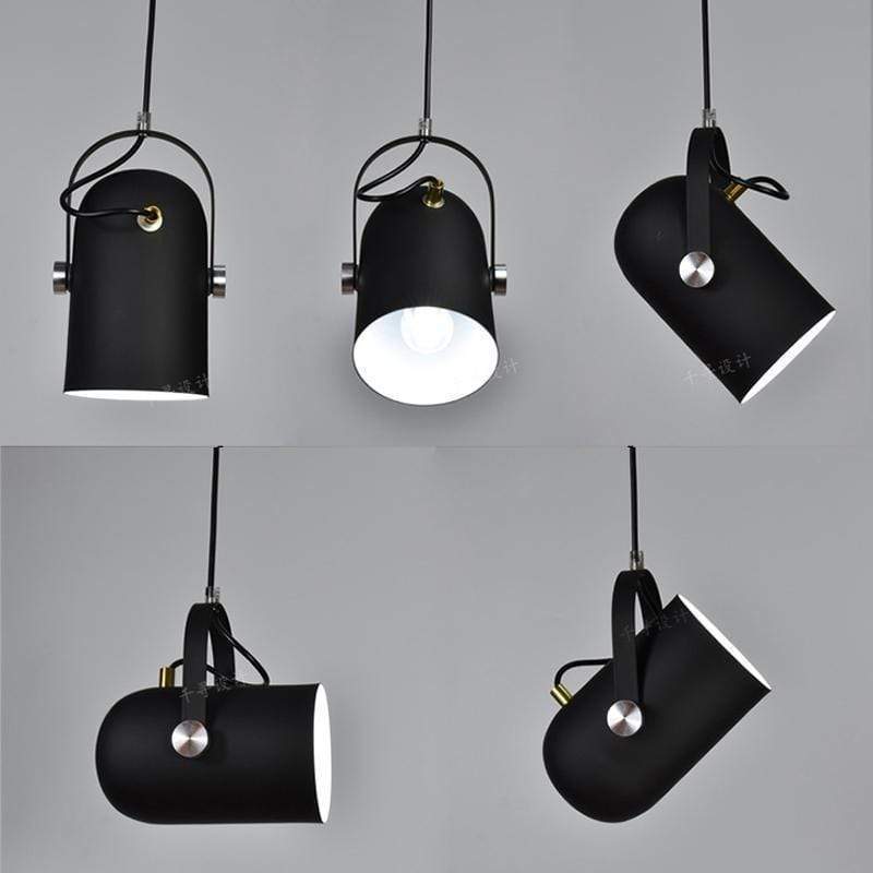 Lampe suspendue moderne Aira, angle réglable