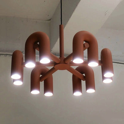 Arisha Modern Pendant Light Linear with 3 U-Shaped Light