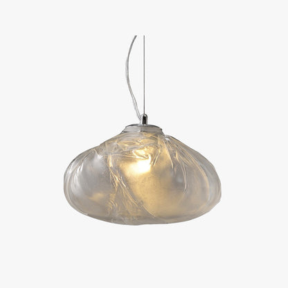 Suspension sphérique minimaliste en verre Avi, 3 couleurs