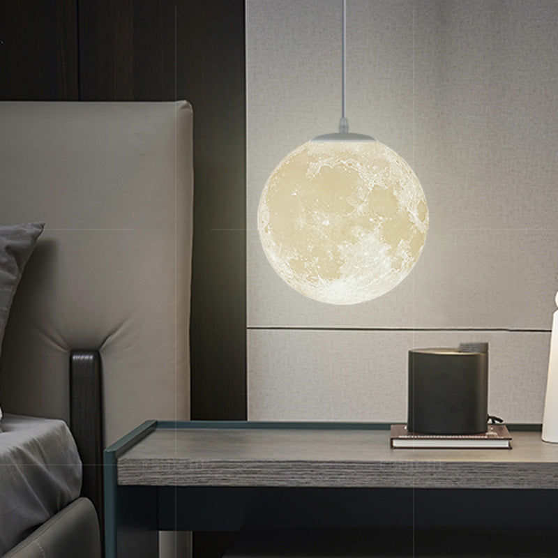 Arisha Moderne, ausgefallene Mond-Hängelampe, Ornamente für Esszimmer und Schlafzimmer