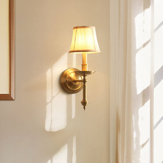 Tiffany metalen stof ijdelheid binnenwandlamp slaapkamer/eetkamer