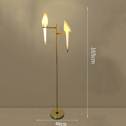 Clifford Nordic Bird Tisch-/Stehlampe, Gold, 1/2/3 Licht