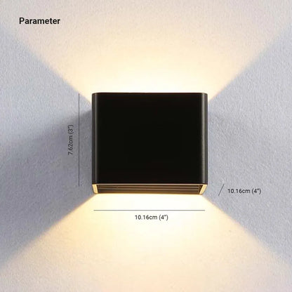 Aira Indoor Wall Lamp Square Colorful