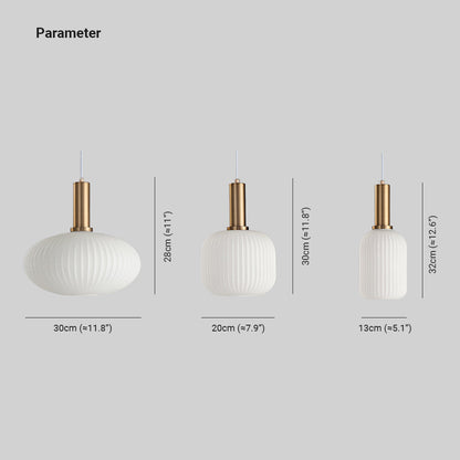 Valentina Morden Bubble Glass Pendant Light, White, Bedroom
