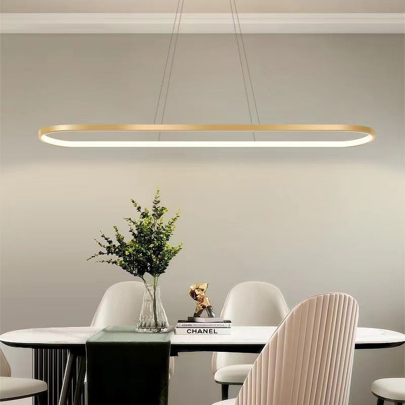 Suspension d'intérieur ovale minimaliste Junel