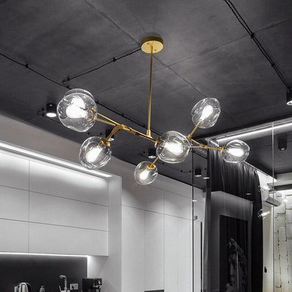 Kirae Nordic Modern Glass Pendant Light Clear Bubble