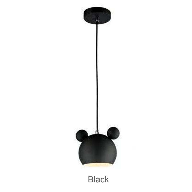 Valentina Mouse Head Pendelleuchte, 5 Farben