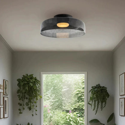 Aria Modern Simple Creative Glass Flush Mount Ceiling Light