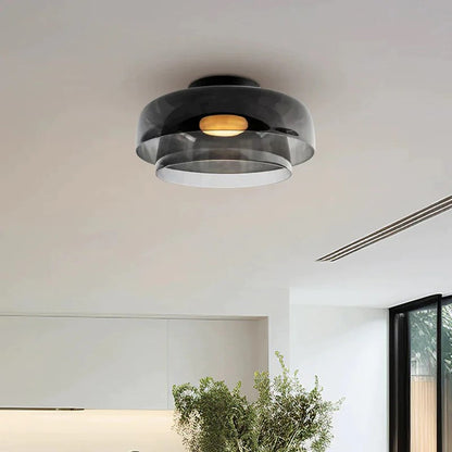 Aria Modern Simple Creative Glass Flush Mount Ceiling Light