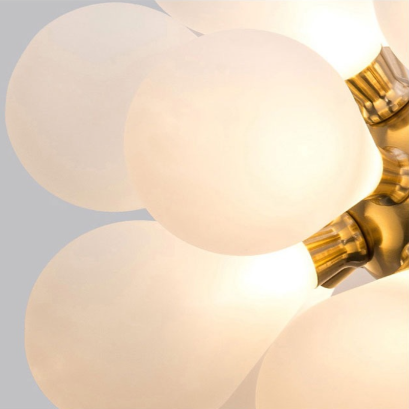Valentina Chic Cluster-Glasblasen-Pendelleuchte
