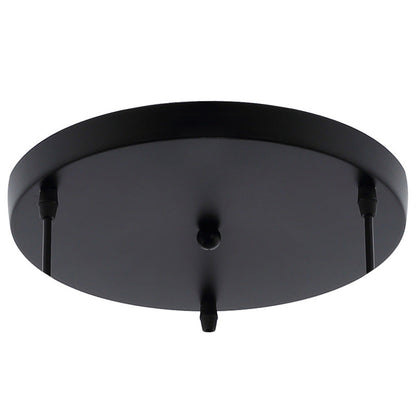 Valentina Modern Bread Shaped Glass Pendant Light, 6 Colour