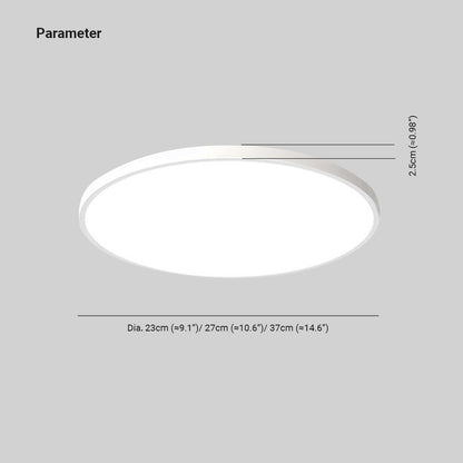 Yani Round Bathroom Led Ceiling Light