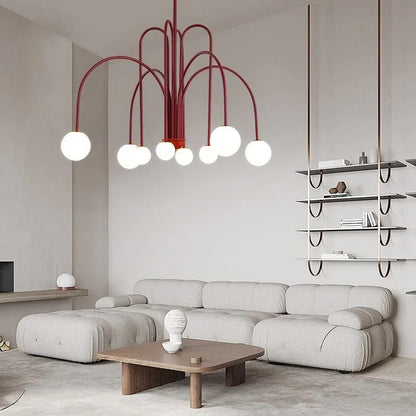 Monica Pendant Light Double Layer Glass Bubble