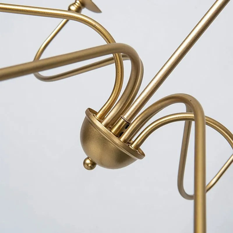 Orix Retro Vintage Candle Metal Chandelier