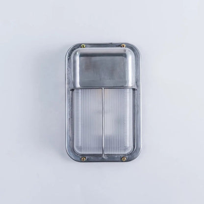 Wyre Wall Lamp Geometric Modern Metal Glass Outdoor