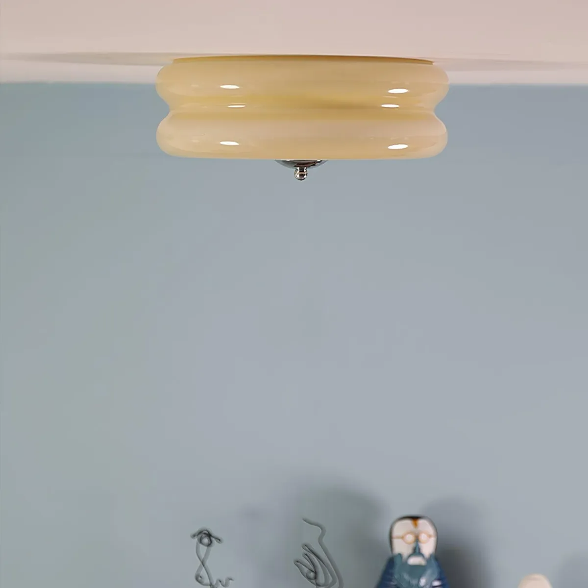 Plafonnier Candy Flush Mount Deux Couches