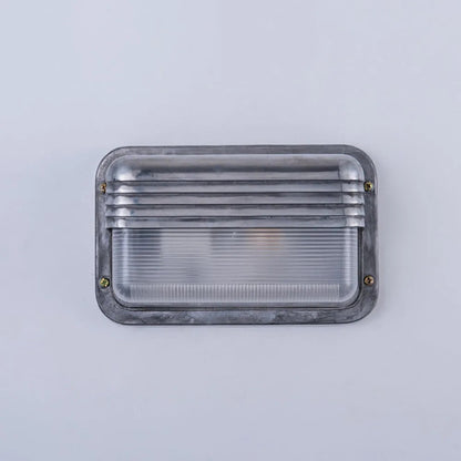 Wyre Wall Lamp Geometric Modern Metal Glass Outdoor