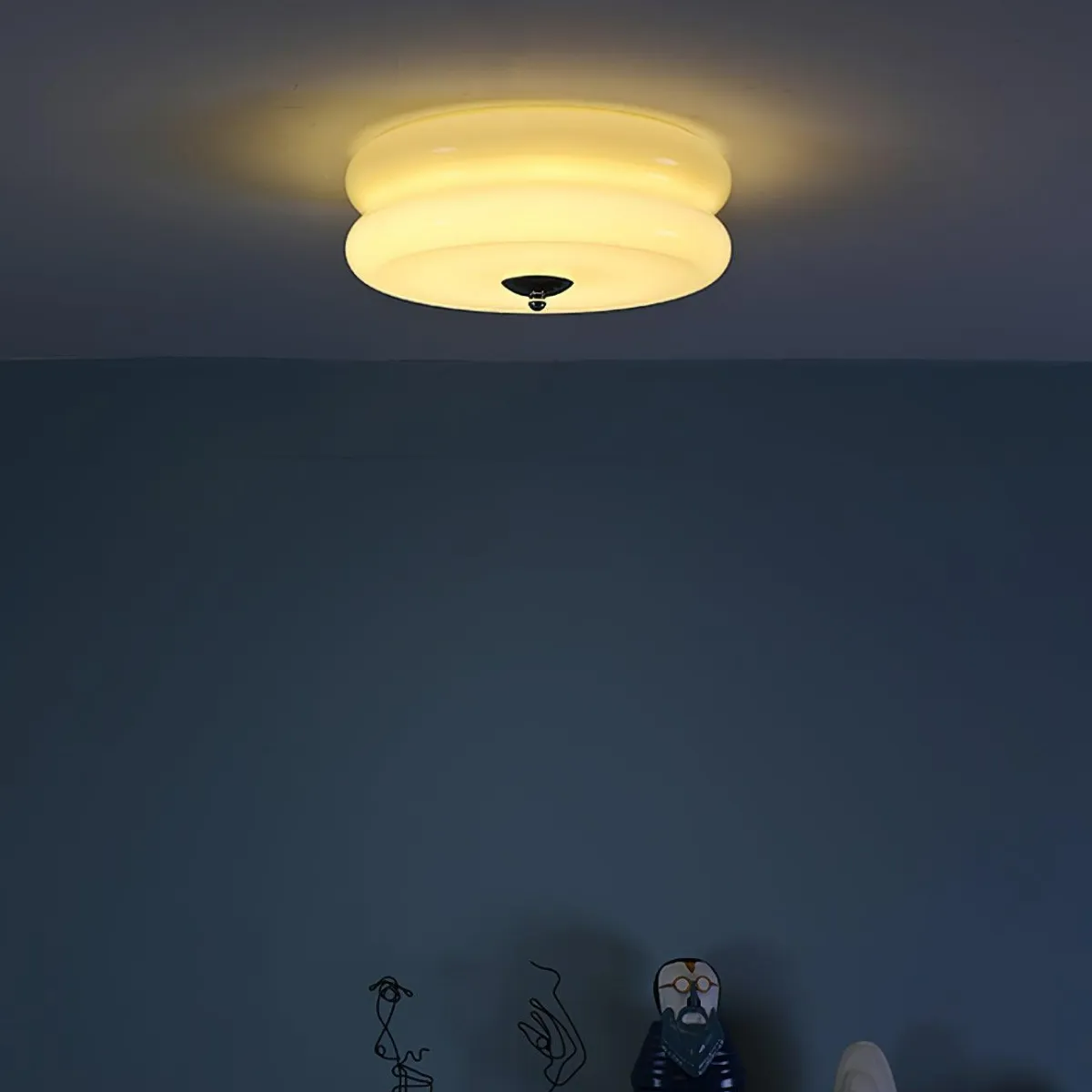 Plafonnier Candy Flush Mount Deux Couches