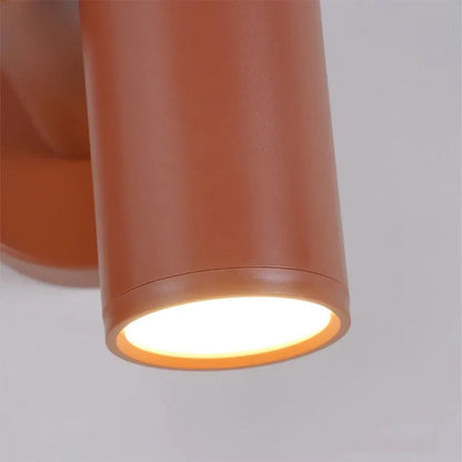 Arisha Wall Lamp U-shaped Design LED Metal, Black/Blue/Gray/Red, Bedroom