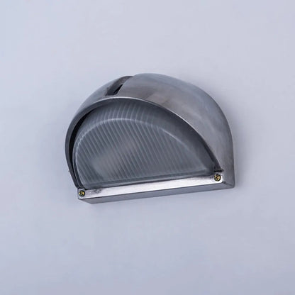 Wyre Wall Lamp Geometric Modern Metal Glass Outdoor