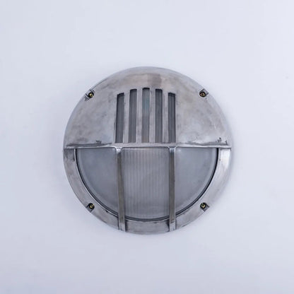 Wyre Wall Lamp Geometric Modern Metal Glass Outdoor