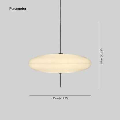 Quor Nordic Modern Oval Single Pendant Light