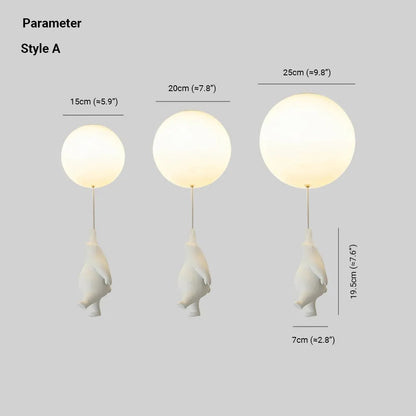 Plafonnier/Suspension Ourson