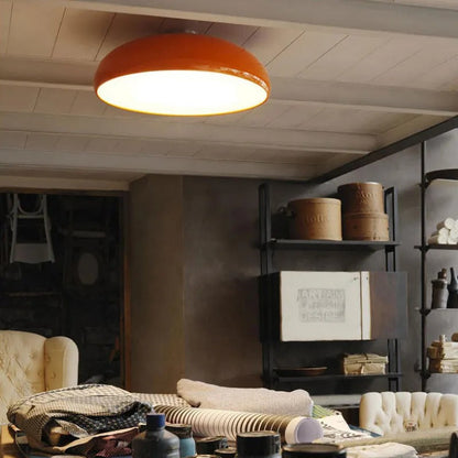 Valentina Vintage LED Flush Mount Ceiling Light Metal Bedroom/Living Room