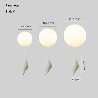 Plafonnier/Suspension Ourson