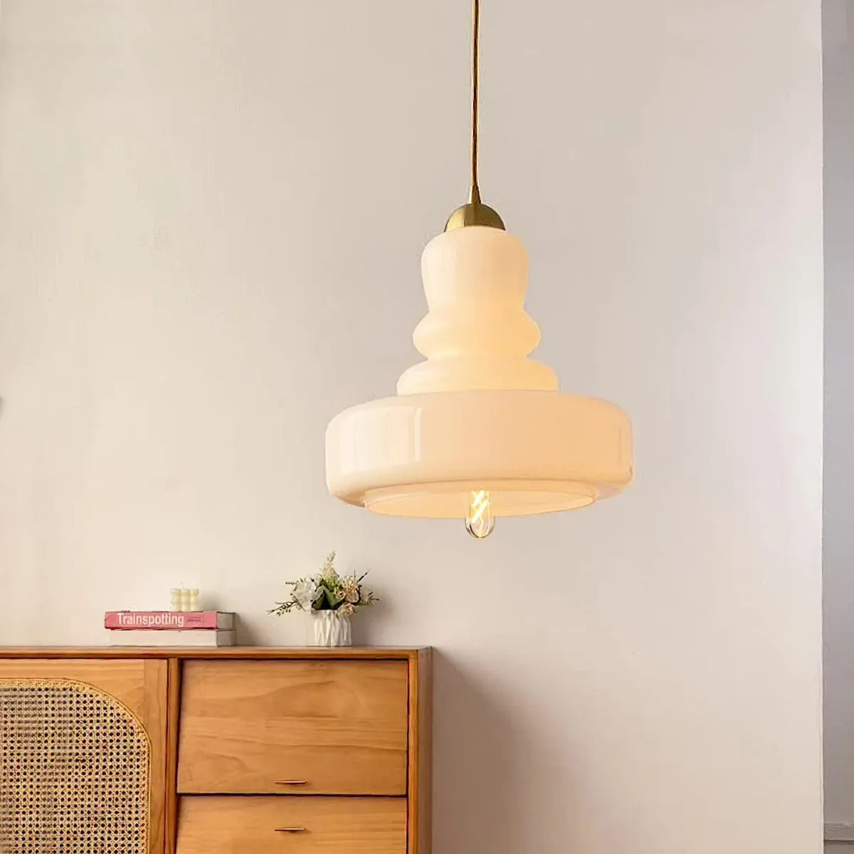 Candy French Pendant Light Glass