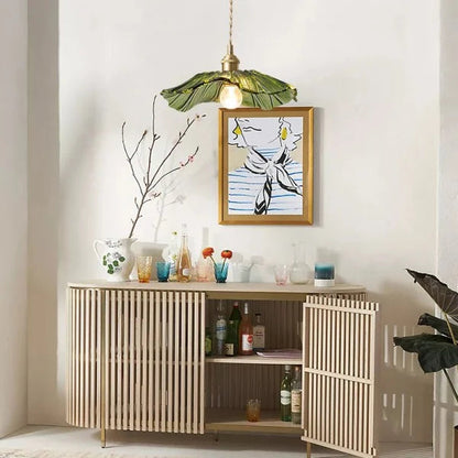 Plafonnier/Suspension en verre Calia Flower