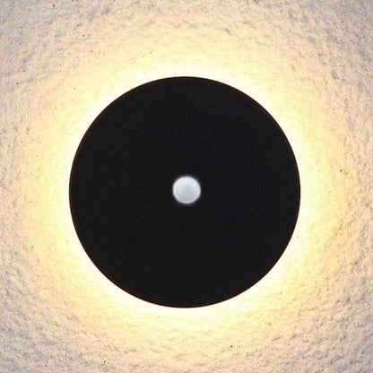 Klyne Minimalist Round/Square Outdoor Wall Lamp LED, Black/White