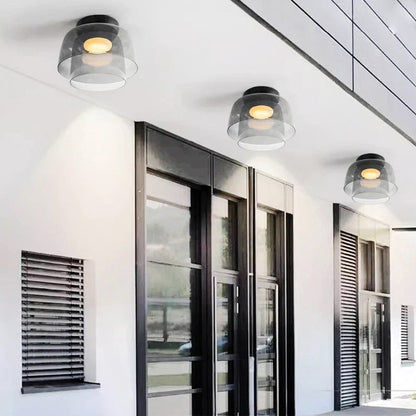 Aria Modern Simple Creative Glass Flush Mount Ceiling Light
