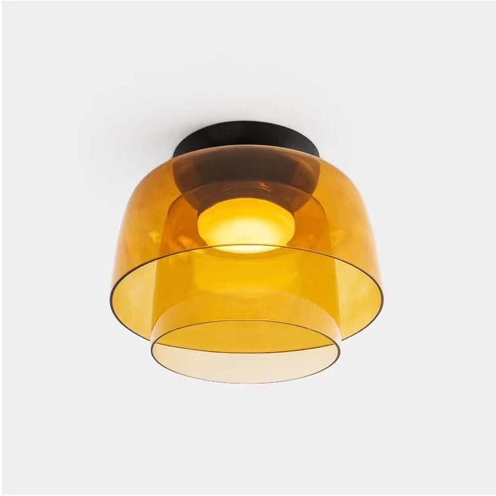 Aria Modern Simple Creative Glass Flush Mount Ceiling Light