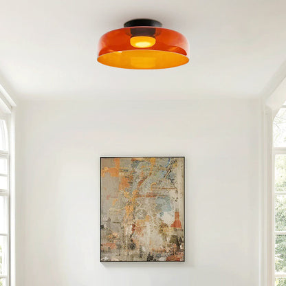 Aria Modern Simple Creative Glass Flush Mount Ceiling Light