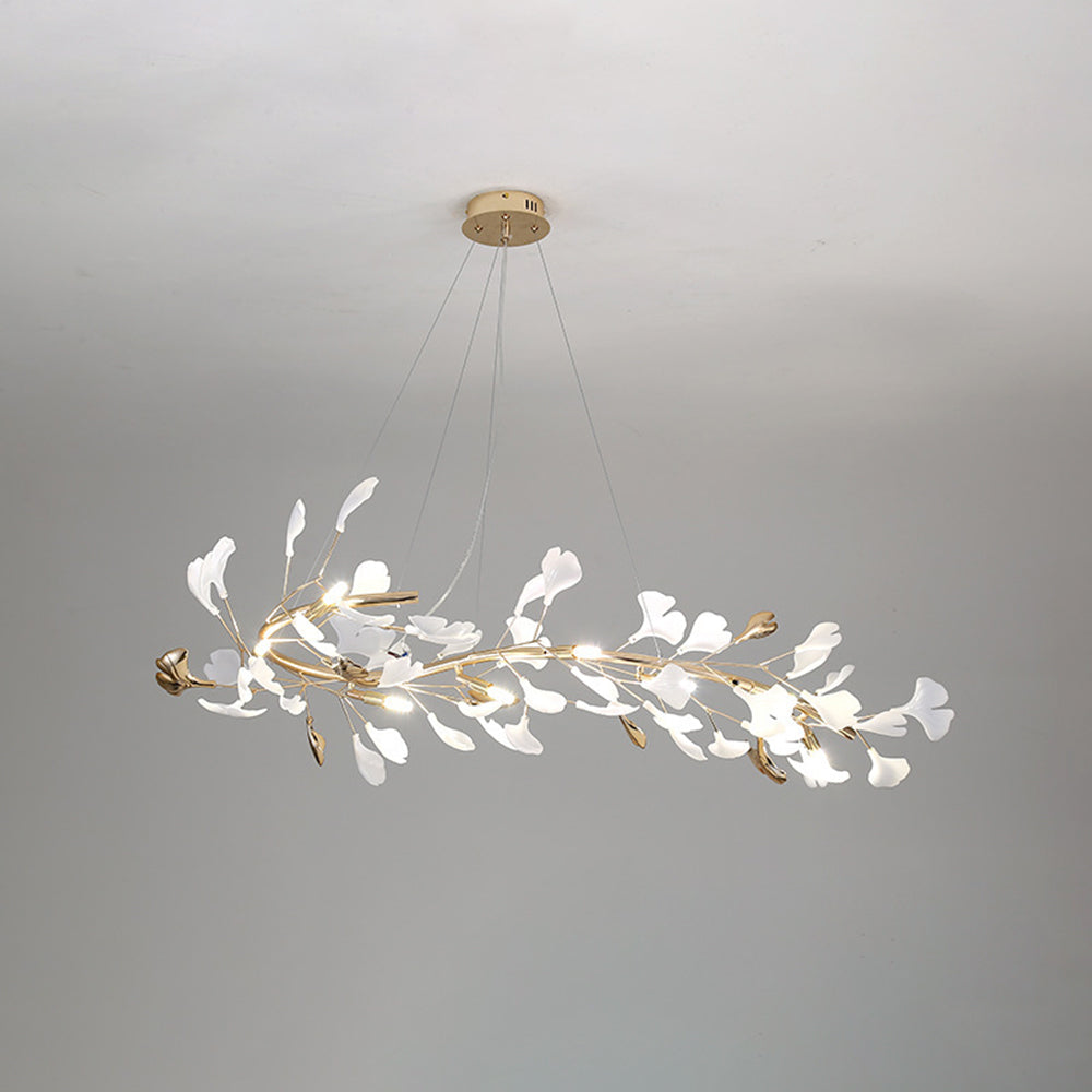 Olivia Lustre Art Déco moderne en métal et céramique, doré