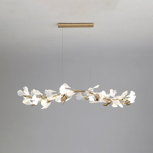 Olivia Lustre Art Déco moderne en métal et céramique, doré