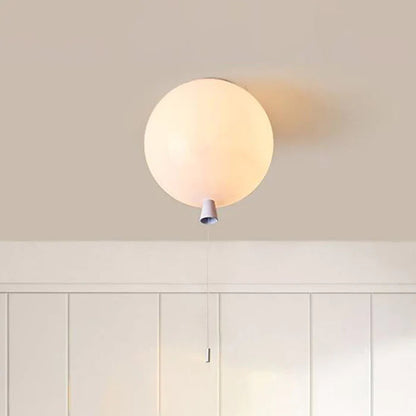 Plafonnier brillant Aria, plafonnier ballon, chambre à coucher