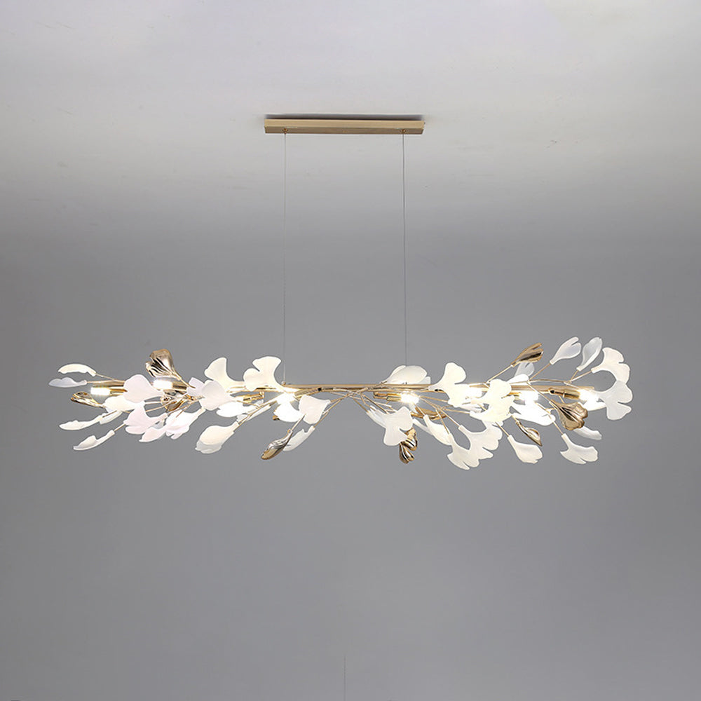 Olivia Lustre Art Déco moderne en métal et céramique, doré