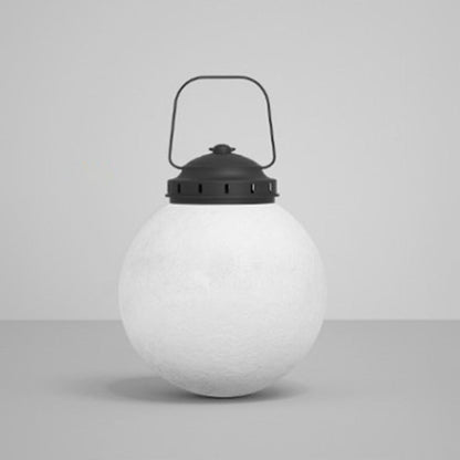 Ray Moon Moderne Bubble Glod Pendelleuchte, Metall/Harz/Fiberglas