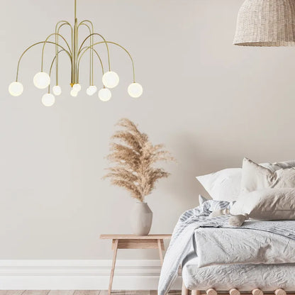 Monica Pendant Light Double Layer Glass Bubble