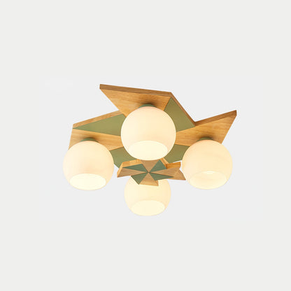 Ewooda Wooden Ceiling Lamp